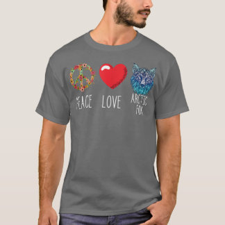 Arctic Fo Antarctica Love Peace Arctic Fo Lover 11 T-Shirt