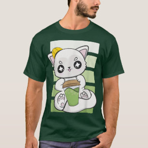 Arctic Fo Drinks Boba Tea And Mochi For Constructi T-Shirt