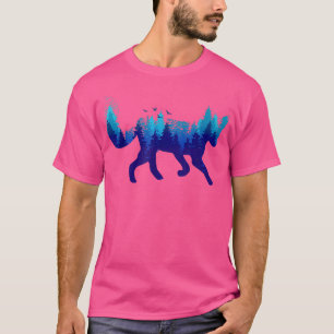 Arctic Fo Landscape Forest Antarctica Fo Animal T-Shirt