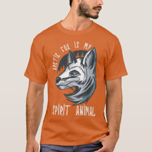 Arctic Fo Spirit Animal Antarctica White Arctic Fo T-Shirt