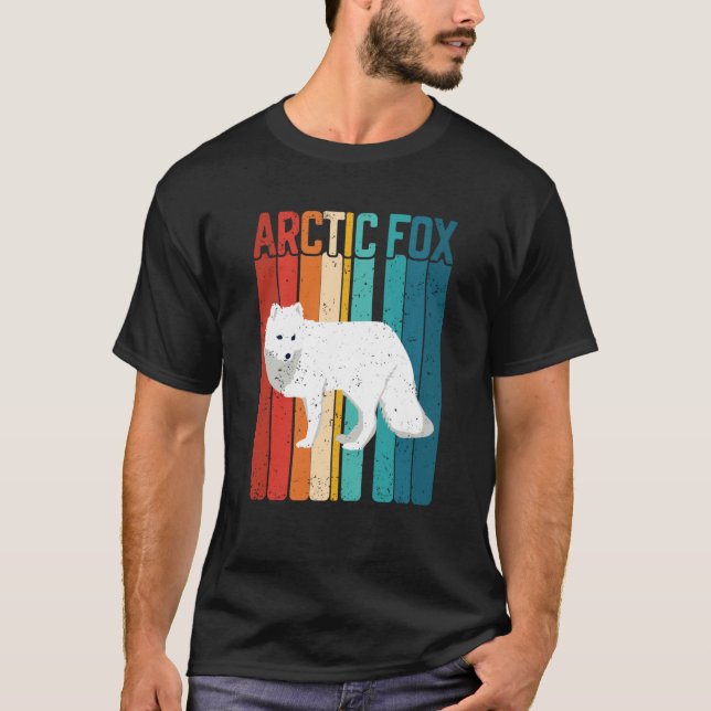 Arctic Fox Artic Animals Cute Artic Fox Pajamas T-Shirt (Front)