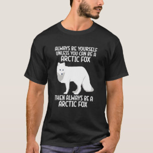 Arctic Fox Artic Animals Cute Artic Fox Pyjamas 2 T-Shirt
