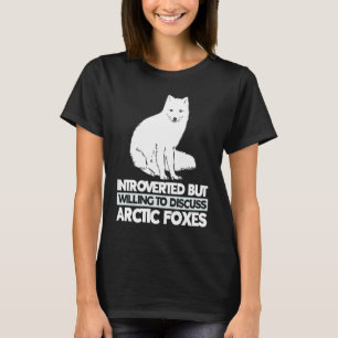 Arctic Fox Artic Animals Cute Artic Fox Pyjamas T-Shirt