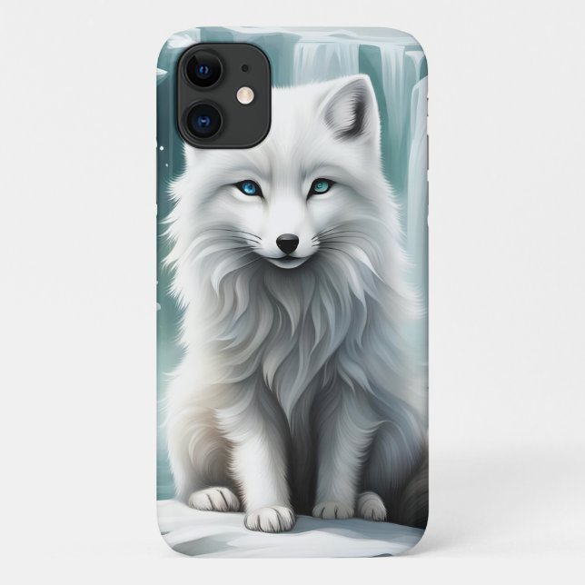 Arctic Fox Case-Mate iPhone Case (Back)