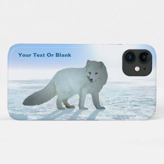 Arctic Fox Case-Mate iPhone Case (Back (Horizontal))