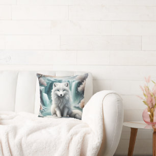 Arctic Fox Cushion