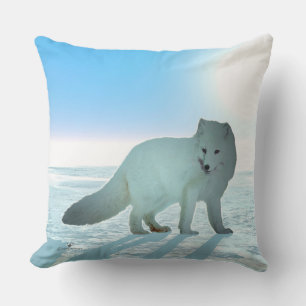 Arctic Fox Cushion