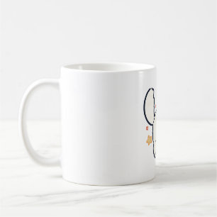 Arctic fox Delight � Cute Animal Art Coffee Mug