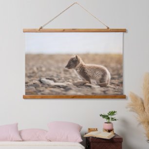 Arctic Fox Hanging Tapestry