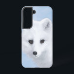 Arctic Fox Painting - Original Wildlife Art Samsung Galaxy Case<br><div class="desc">Arctic Fox portrait,  original painting.   We specialise in cute and funny original art. Buy this for yourself or as a great gift for your Arctic Fox loving friends. Be creative - click on CUSTOMIZE to add/remove/change text,  resize the picture,  change colours or anything else the customisation tool will allow!</div>