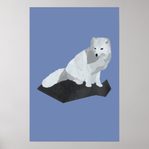 Arctic Fox Poster