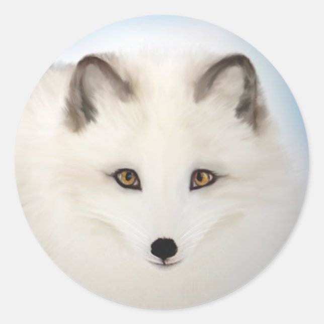 Arctic Fox Stickers (Front)