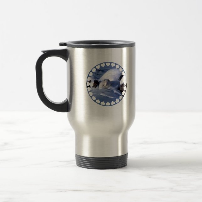 Arctic Fox Travel Mug (Left)