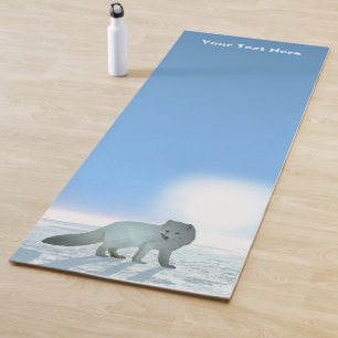 Arctic Fox Yoga Mat