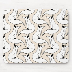 Arctic Foxes Mouse Mat