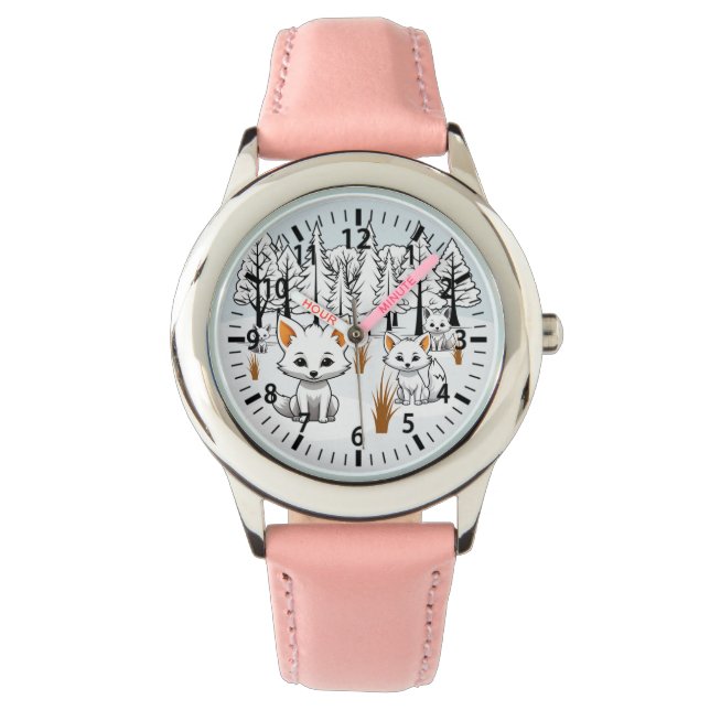 Arctic Foxes - Winter Landscape Watch (Front)