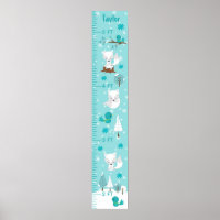 Arctic Foxes Winter Wonderland Growth Chart