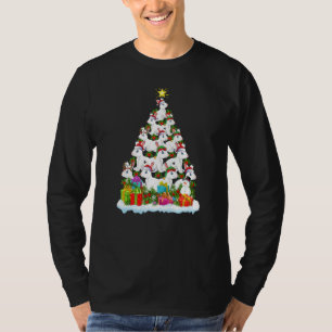 Arctic Hare Christmas Tree Lighting Santa Arctic H T-Shirt