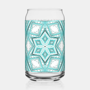 Arctic Kaleidoscope Can Glass