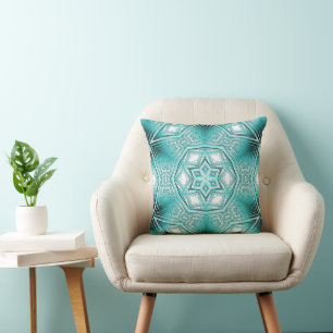 Arctic Kaleidoscope Cushion