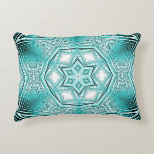 Arctic Kaleidoscope Decorative Cushion