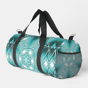 Arctic Kaleidoscope  Duffle Bag