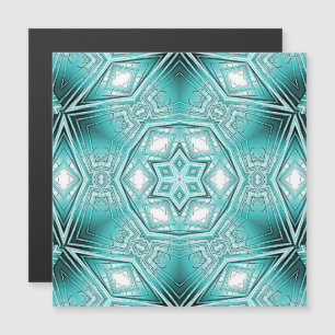 Arctic Kaleidoscope Magnetic Card