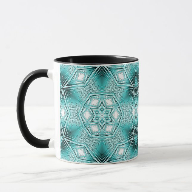 Arctic Kaleidoscope  Mug (Left)