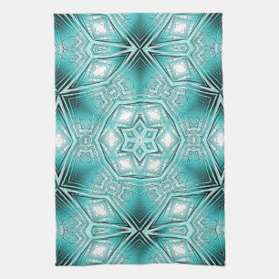 Arctic Kaleidoscope Tea Towel