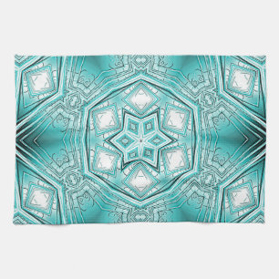Arctic Kaleidoscope Tea Towel