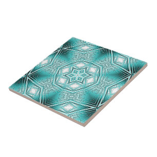 Arctic Kaleidoscope Tile