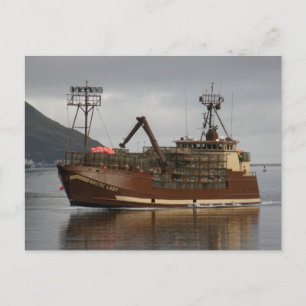 Arctic Lady, Crab Boat in Dutch Harbour, AK Postcard