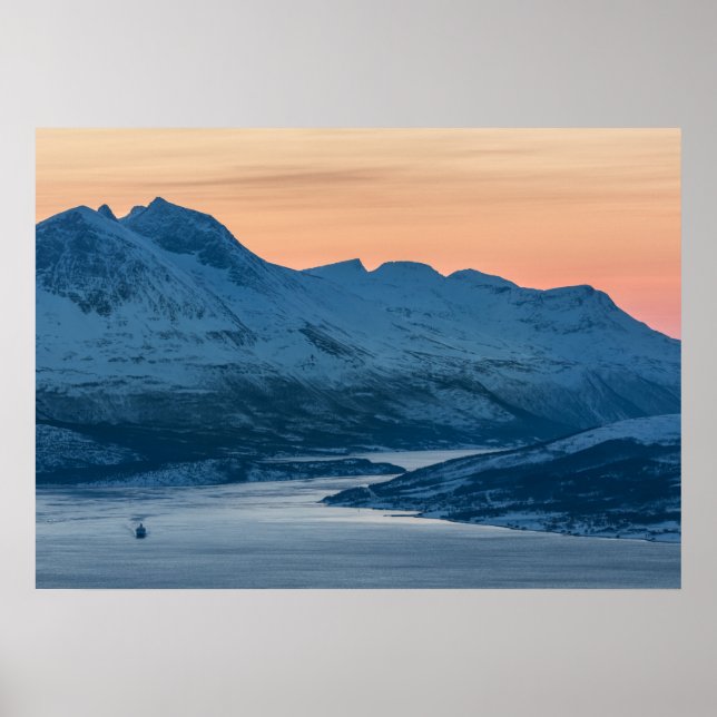 Arctic Landscape Poster (Front)