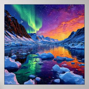 Arctic Landscape Poster