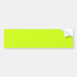 Arctic lime (solid colour)  bumper sticker
