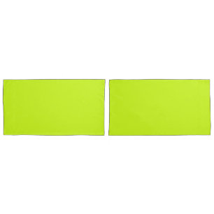 Arctic lime (solid colour) pillowcase