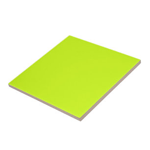 Arctic lime (solid colour)  tile