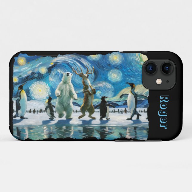 Arctic Line Dance Customisable  Case-Mate iPhone Case (Back (Horizontal))