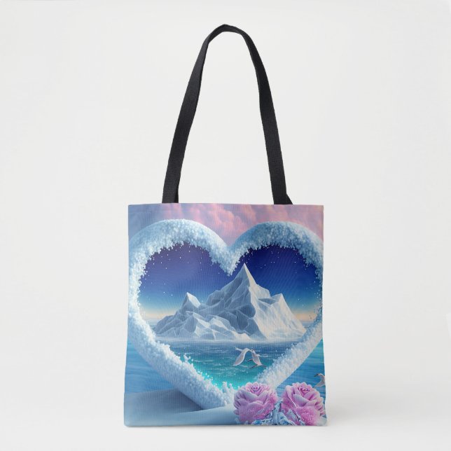 Arctic Love Oasis Tote Bag (Front)