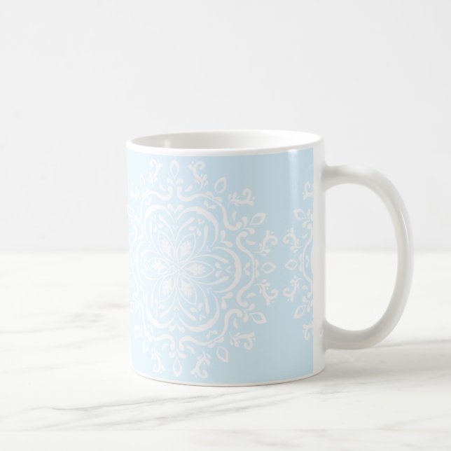 Arctic Mandala Coffee Mug (Right)