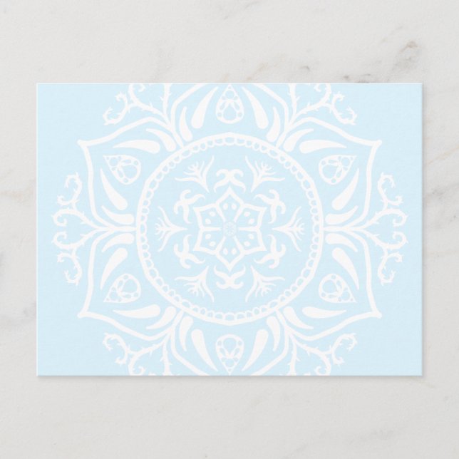 Arctic Mandala Postcard (Front)