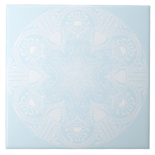 Arctic Mandala Tile