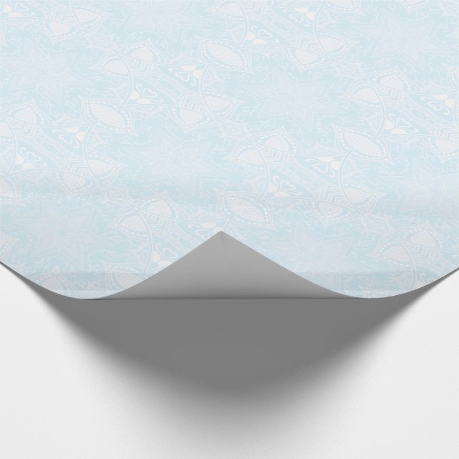 Arctic Mandala Wrapping Paper (Corner)
