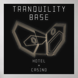 Arctic Monkeys Tranquillity Base Hotel + Casino Poster