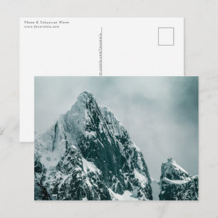 Arctic Mountain Landscape Photo Postcard