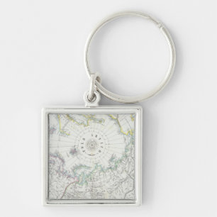 Arctic, Northern Hemisphere Key Ring