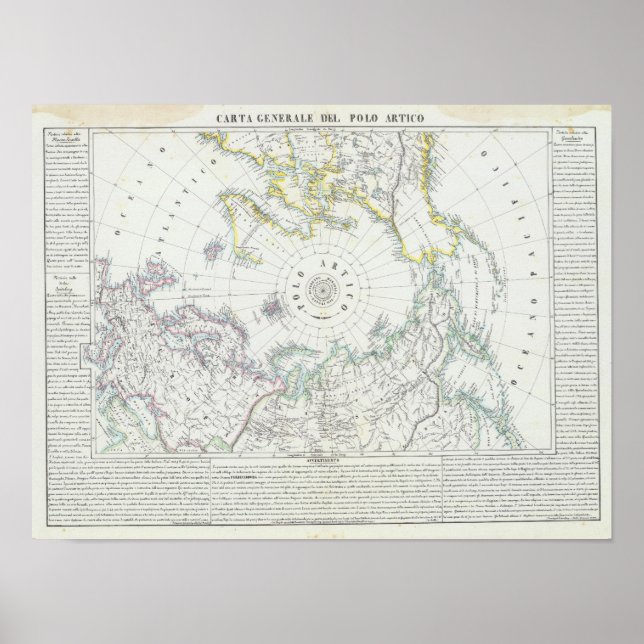 Arctic, Northern Hemisphere Poster (Front)