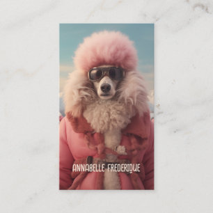 Arctic Poodle Business Card