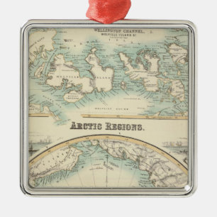 Arctic Regions 2 Metal Tree Decoration