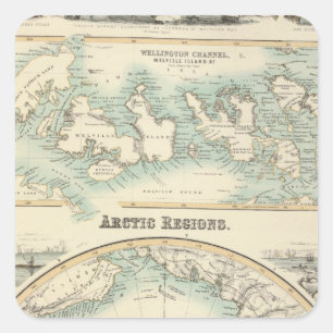Arctic Regions 2 Square Sticker